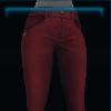 Red skinny jeans