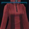 Red merino wool sweater