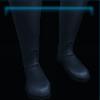 Dark blue cross-country boots