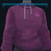 Purple Fall hooded sweatshirt