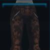 Brown dot pants