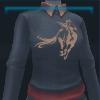 Black sweater with print