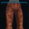 Orange dot pants