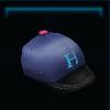 Purple cap