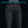 Black corduroy jeans