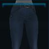 Blue corduroy jeans