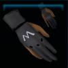 Black everyday gloves