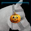 Spooky pumpkin brooch