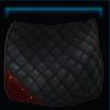 Stylish equestrian saddle pad