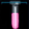 Filled test tube