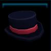 Dark blue riding hat