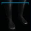 Black competition boots
