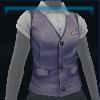 Purple city vest