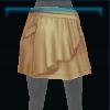 Yellow party skirt