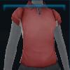 Red sporty t-shirt