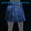 Checkered school skirt