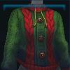 Knitted pixie sweater