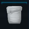 White city bag for the saddle