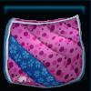 Warm training saddle pad