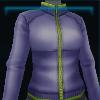 Purple Winter fleece jacket