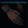Brown-black Winter gloves