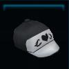 Black college cap