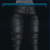 Black leather pants