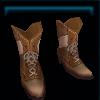 Leather ankle boots