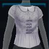 White Retro Top