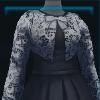 Black retro dress