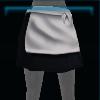 Black catering skirt