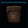 Brown fur saddlebag