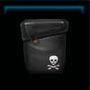 Black pirate bag