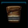 Brown fashion saddlebag