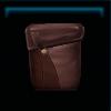 Redwood bark saddlebag