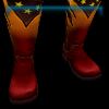 Lucky's mom's boots