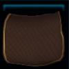 Brown governor saddle pad