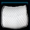 White governor saddle pad