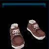 Brown sailor shoes