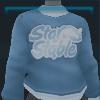 Blue birthday sweater
