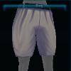 White trendy shorts