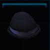 Purple fashionable hat