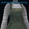 Green fall dress