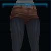Warm leggings with shorts