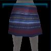 Embroidered fall skirt