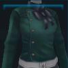 Green fashionable jacket