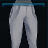 White trendy pants
