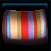 Stripy nature blanket