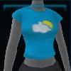 Weather-inspired top