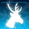 White reindeer powder